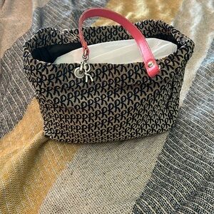 Roberta di Camerino R Signature Vintage Bag  EUC